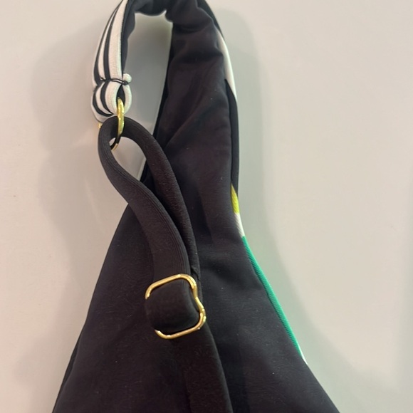 Trina Turk Plunge Belted Port One Piece Swimsuit - Picture 9 of 10